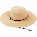 Sloggers Women's Light Brown Straw Sun Hat 442LB01